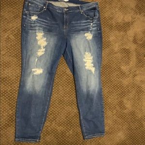 Torrid Denim Jeans Blue Medium Wash- Skinny cut